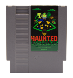 Haunted: Halloween '86 (The Curse of Possum Hollow) NES Game (Gray Cartridge Only)
