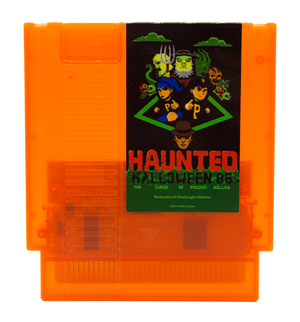 Haunted: Halloween '86 (The Curse of Possum Hollow) NES Game (Orange Cartridge Complete in Box)