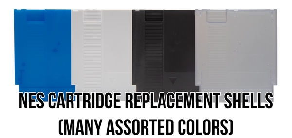NES Game Cartridge Replacement Shells (Nintendo Entertainment System ...