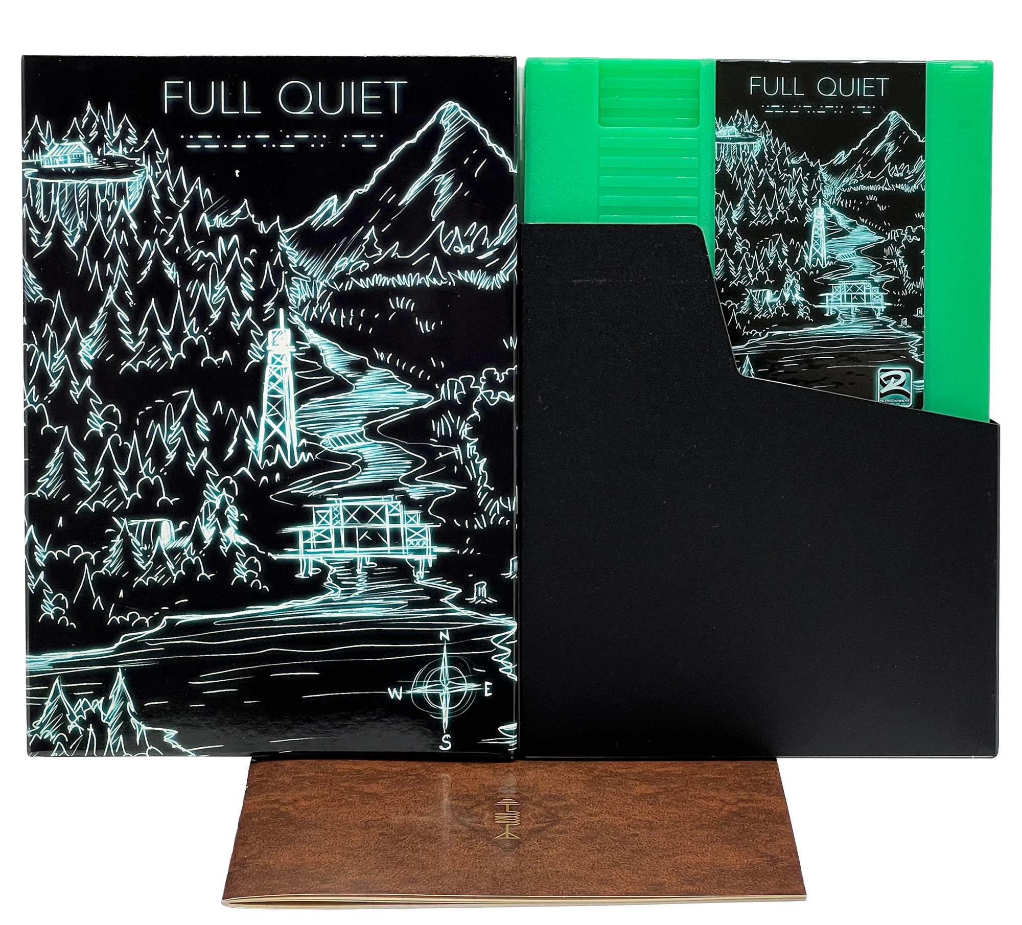 Full Quiet (Regular Edition) NES Game (Green Glow Cartridge Complete in Box) Shipping Soon!