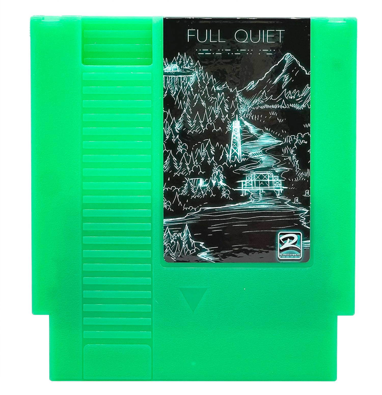 Full Quiet (Regular Edition) NES Game (Green Glow Cartridge Only) Shipping Soon!