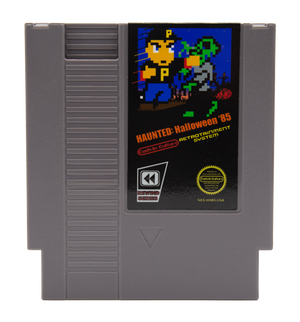 Haunted: Halloween '85 NES Game (Gray Cartridge Only)