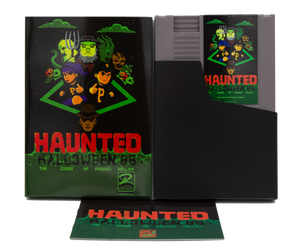 Haunted: Halloween '86 (The Curse of Possum Hollow) NES Game (Gray Cartridge Complete in Box)