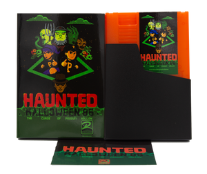 Haunted: Halloween '86 (The Curse of Possum Hollow) NES Game (Orange Cartridge Complete in Box)