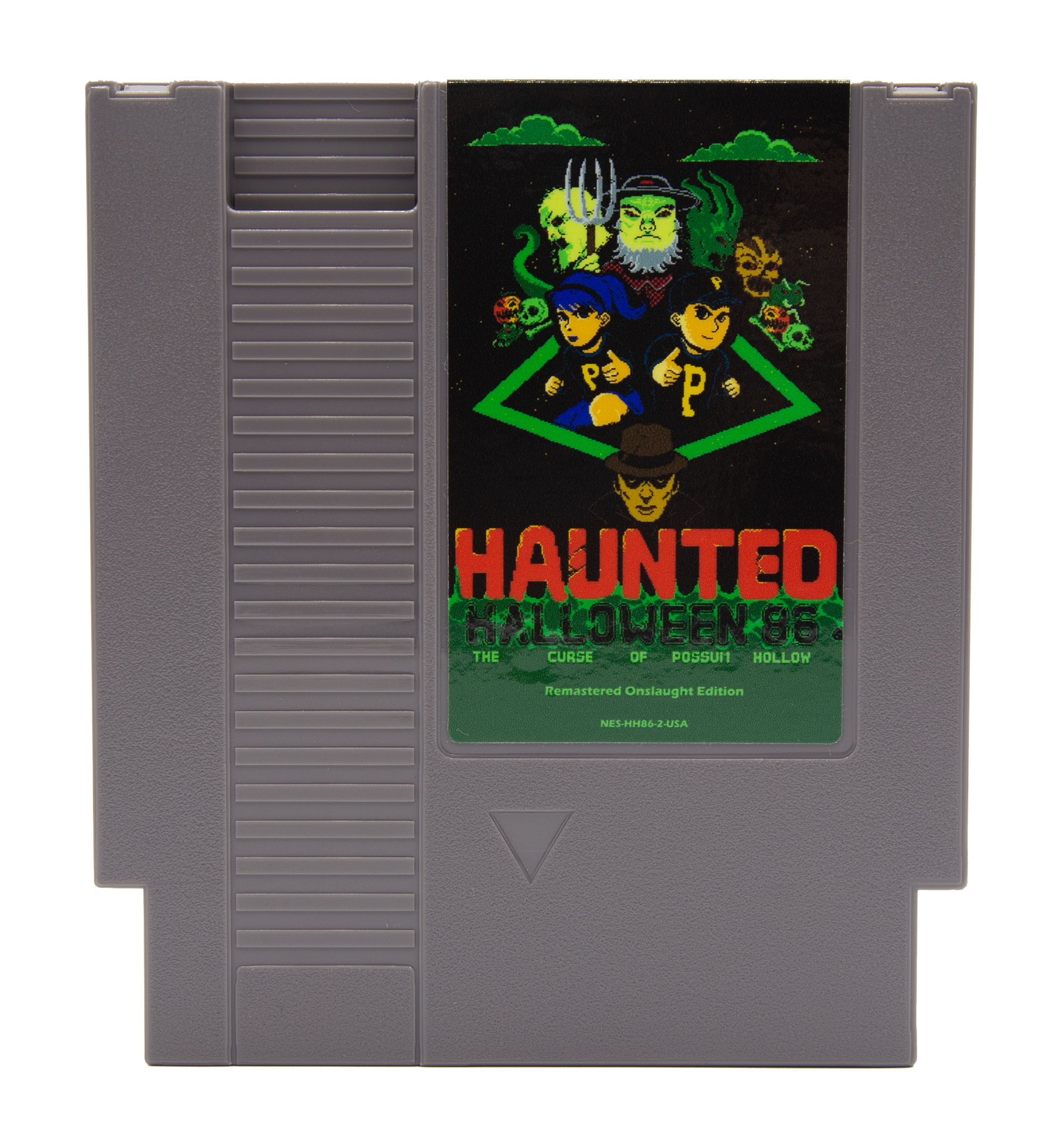 Haunted: Halloween '86 (The Curse of Possum Hollow) NES Game (Gray Cartridge Only)