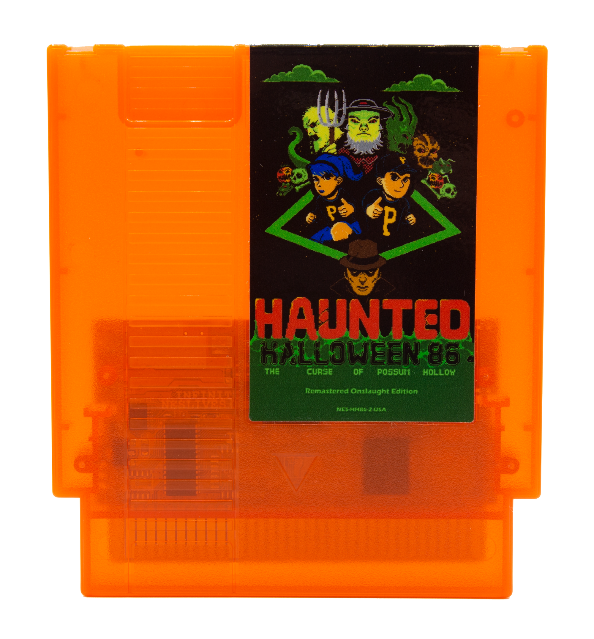 Haunted: Halloween '86 (The Curse of Possum Hollow) NES Game (Orange Cartridge Only)