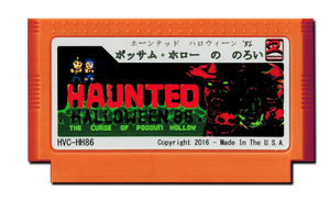 Haunted: Halloween '86 (The Curse of Possum Hollow) NES Game (Famicom Cartridge Only)