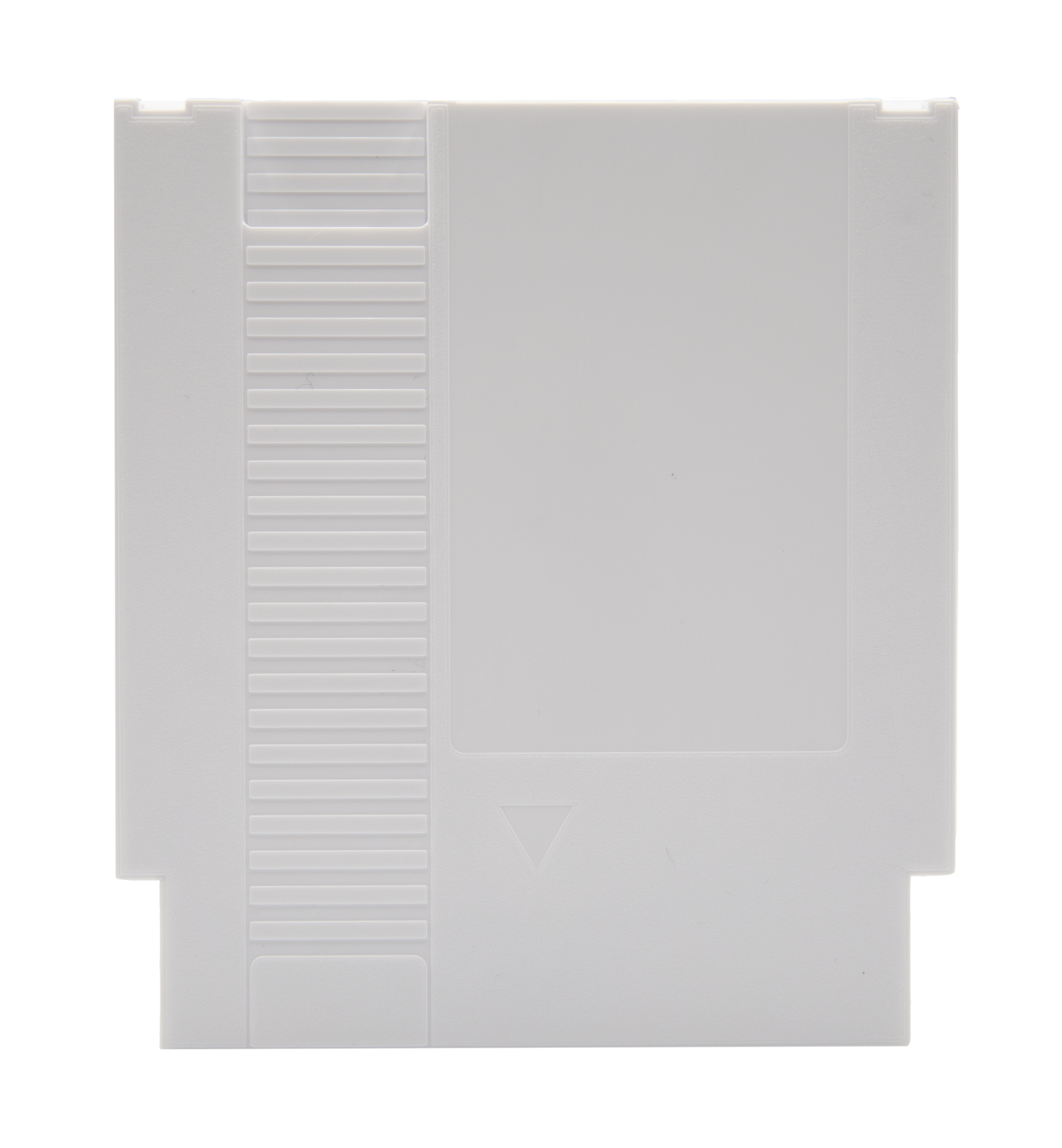 White NES (Nintendo Entertainment System) Replacement Cartridge Shell
